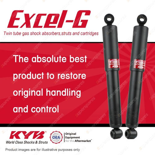 2x Rear KYB Excel-G Shock Absorbers for Mitsubishi Fuso Canter FB511