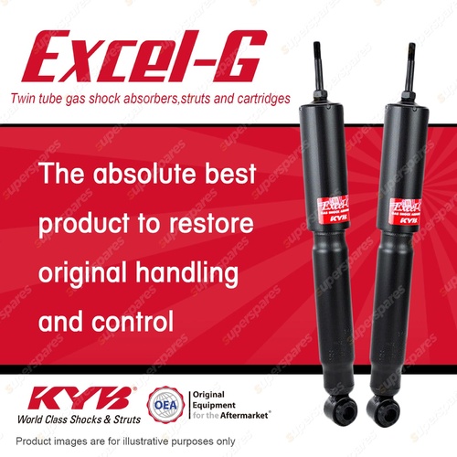 2x Front KYB Excel-G Shock Absorbers for Ford F250 RM RN RWD 2001-2007