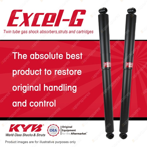 2x Rear KYB Excel-G Shock Absorbers for Ford F250 RM RN F350 RN Super Duty