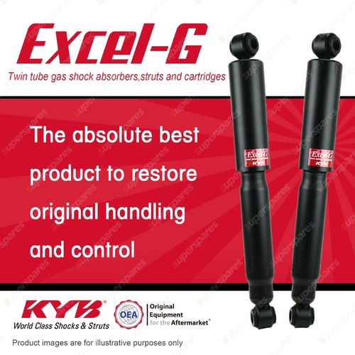 2x Rear KYB Excel-G Shock Absorbers for Hino 300 Dutro TOYOTA Dyna