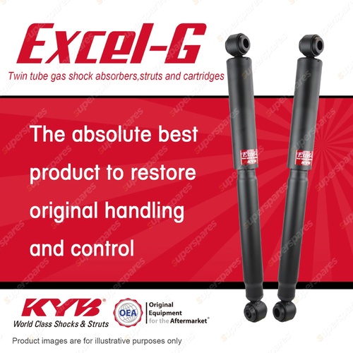 2x Rear KYB Excel-G Shock Absorbers for Toyota Hilux GGN25R KUN26R VIGO 05-15