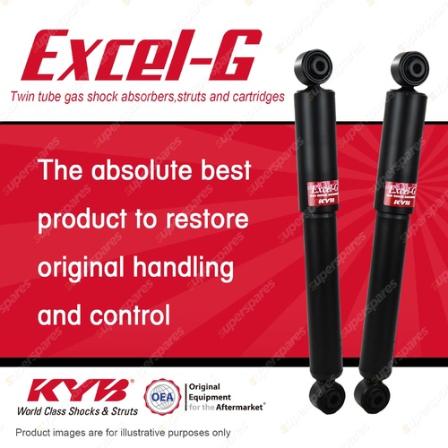 2x Rear KYB Excel-G Shock Absorbers for Honda MDX YD 3.5 4WD Wagon 03-07