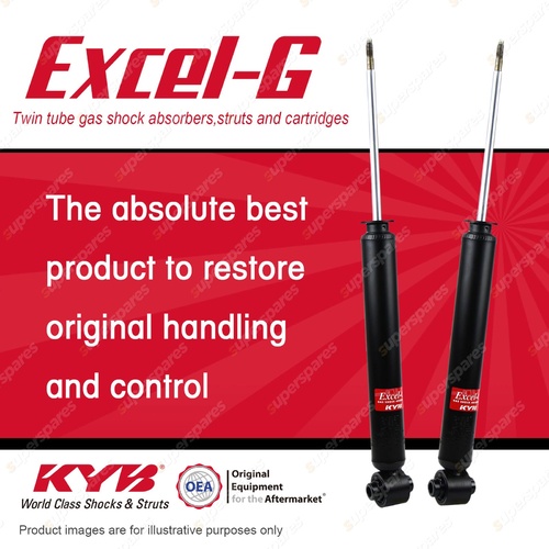 2x Rear KYB Excel-G Shock Absorbers for Hyundai iX35 LM AWD Wagon 10-13