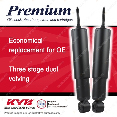 2x Front KYB Premium Shock Absorbers for Mitsubishi Starwagon WA Wagon 94-03