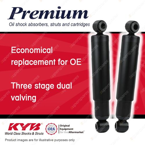 2x Rear KYB Premium Shock Absorbers for Isuzu NKR150 NKR200 NKR250 NKR 58 66 69