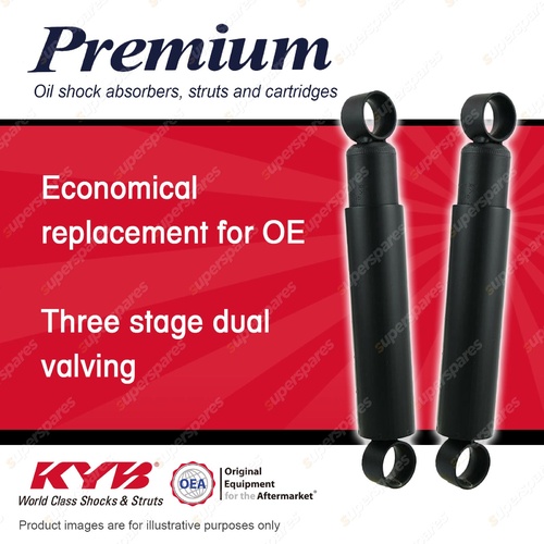 2x Front KYB Premium Shocks for Hino 700 Ranger RG RK Super Dolphin BD