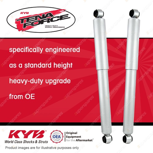 2x Rear KYB Tena Force Shock Absorbers for Toyota Landcruiser FZJ78 HDJ78 HZJ78