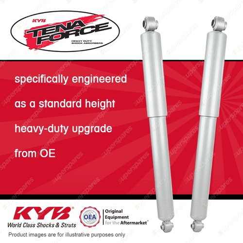 2x Rear KYB Tena Force Shock Absorbers for Ford Ranger PX Hi-Rider 11-16