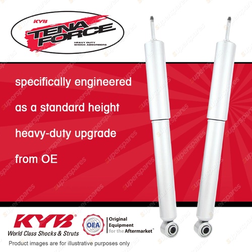 2x Rear KYB Tena Force Shock Absorbers for Toyota Prado GRJ KDJ KZJ RZJ 120