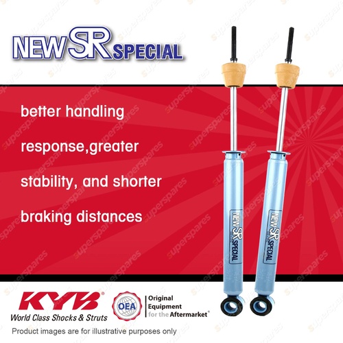 2x Rear KYB New SR Special Shock Absorbers for Suzuki Swift RS416 1.6 Hatchback