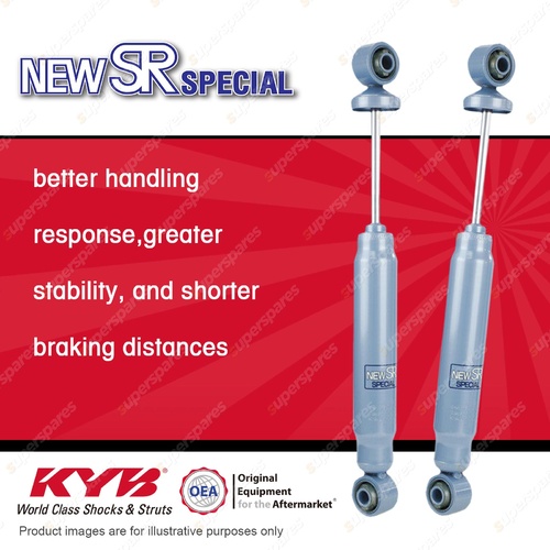 2x Rear KYB New SR Special Shock Absorbers for Nissan Elgrand E50 RWD Wagon