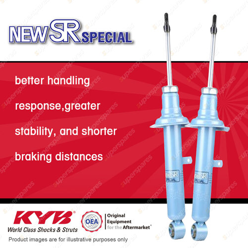 2x Front KYB New SR Special Shock Absorbers for Toyota Chaser JZX100R