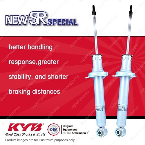 2x Rear KYB New SR Special Shock Absorbers for Toyota Chaser JZX100R 2.5