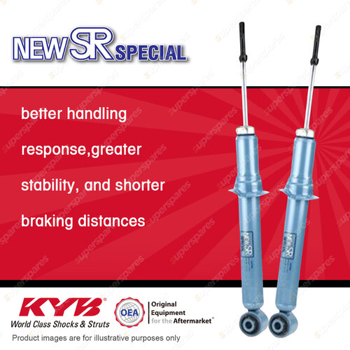 2x Front KYB New SR Special Shock Absorbers for Lexus GS300 JZS160 3 RWD Sedan