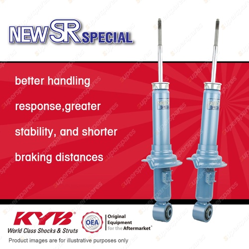 2x Rear KYB New SR Special Shock Absorbers for Honda Odyssey RB1 2.4 FWD Wagon