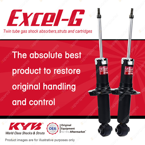 2x Rear KYB Excel-G Shock Absorbers for Subaru Impreza GJ7 GP7 Sedan Hatchback