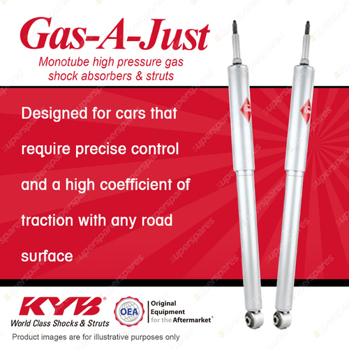 2x Rear KYB Gas-A-Just Shock Absorbers for Toyota Tundra USK56L 2007-2013