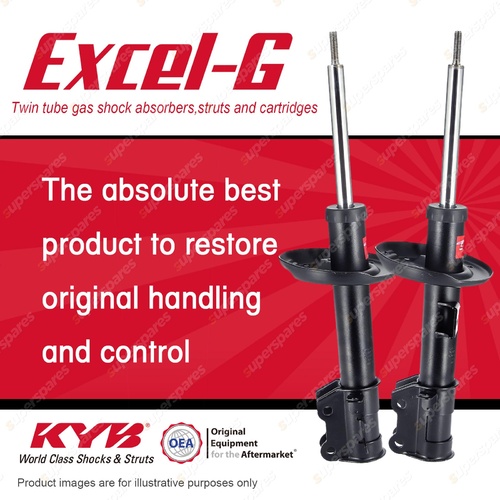 2x Front KYB Excel-G Strut Shock Absorbers for Alfa Romeo Mito 955 Hatchback