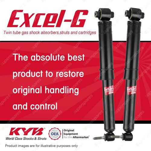 2x Rear KYB Excel-G Shock Absorbers for Citroen DS3 Hatchback 09/2010-07/2015