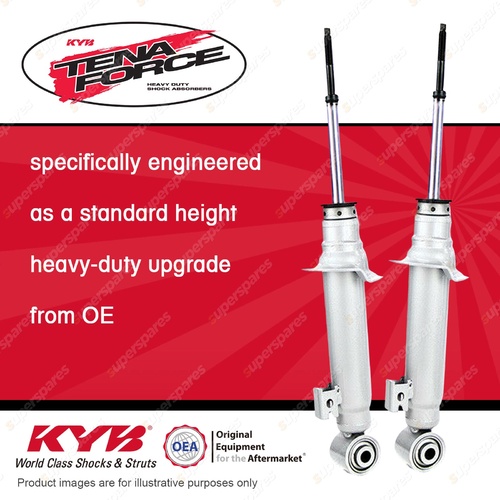 2x Front KYB Tena Force Shock Absorbers for Toyota Hilux Revo GGN GUN TGN 15-on