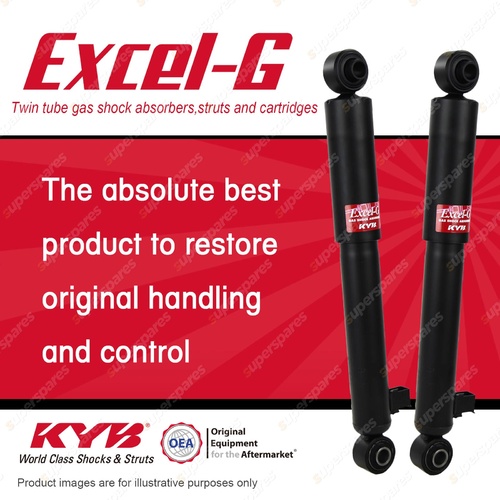 2x Rear KYB Excel-G Shock Absorbers for KIA Sorento XM FWD AWD SUV 09-12