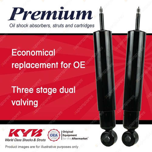 2x Front KYB Premium Shock Absorbers for Mitsubishi FUSO FS428 FS Truck 89-97