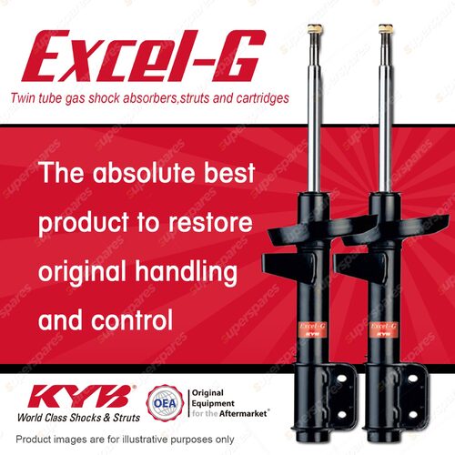 2x Front KYB Excel-G Strut Shock Absorbers for KIA Cerato YD G4NB G4NC I4