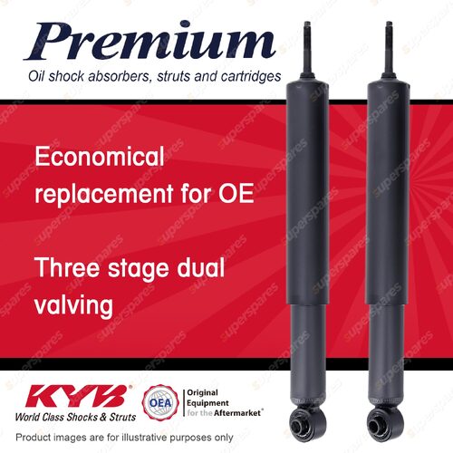 2x Front KYB Premium Shock Absorbers for Isuzu NNR85 NPR75 NPS75 DT4 3.0 5.2L