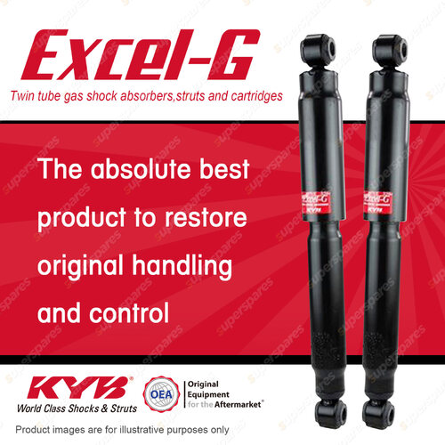 2x Rear KYB Excel-G Shock Absorbers for Toyota Hi-Ace GDH GRH 300R 320R 322R