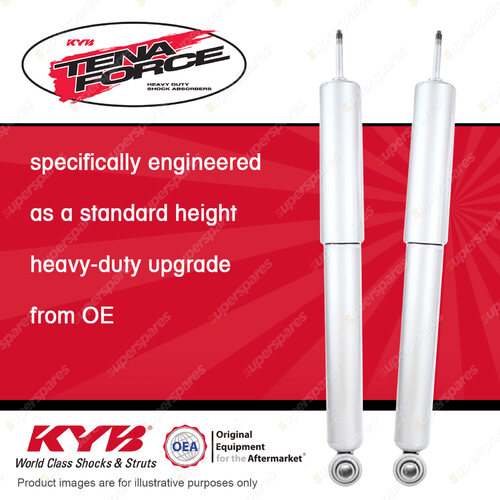 2x Rear KYB Tena Force Shock Absorbers for Isuzu D-Max TF 12-20 Hi-rider