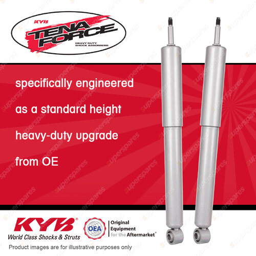 2 Rear KYB Tena Force Shocks for Toyota Landcruiser UZJ200R VDJ200R URJ202 07-On