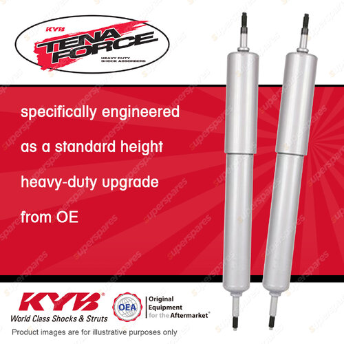 2x Front KYB Tena Force Shocks for Toyota Landcruiser FZJ HDJ HZJ VDJ 76 78 79