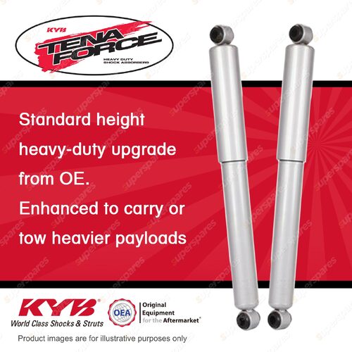 2x Rear KYB Tena Force Shocks for Mitsubishi Challenger PB PC Pajero Sport QE