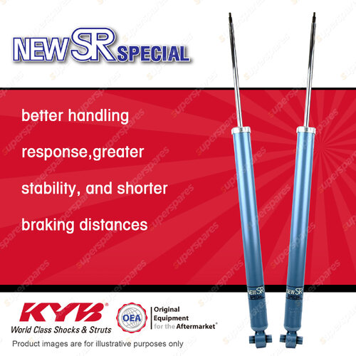 2 x KYB Rear New SR Special Shock Absorbers for Toyota BB QNC 20 21 Hatch 05-16