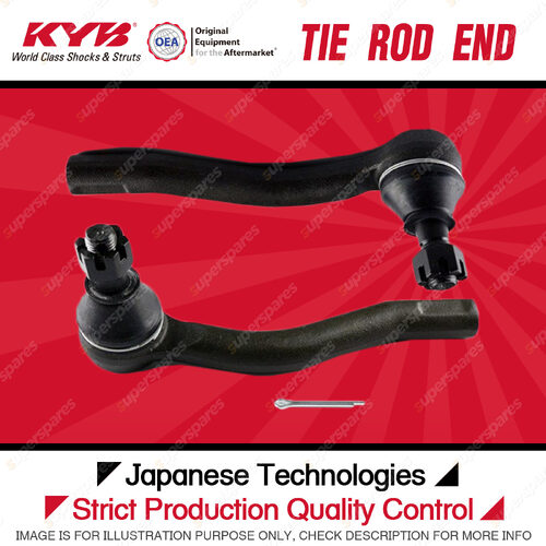 2 Pcs KYB Front Tie Rod Ends for Nissan Maxima J31 3.5L V6 Sedan 2003-2009