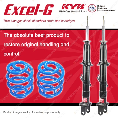 Front KYB EXCEL-G Shock Absorbers + Sport Low Coil Springs for FORD Territory SX