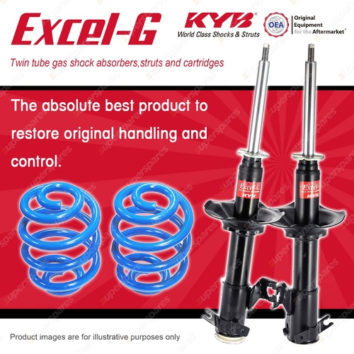 Front KYB EXCEL-G Shock Absorbers + Sport Low Coil for NISSAN Pulsar N15