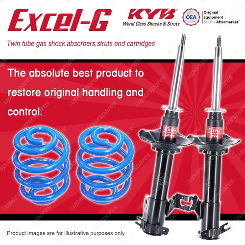 Front KYB EXCEL-G Shock Absorbers + Sport Low Coil Springs for NISSAN Pulsar N15