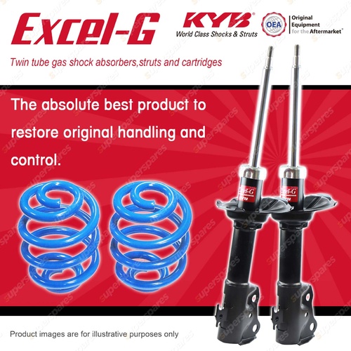 Front KYB EXCEL-G Shocks Sport Low Coil Springs for TOYOTA Echo NCP10R NCP12R