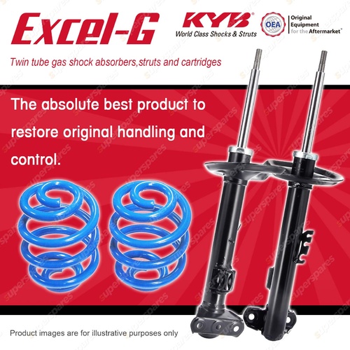 Front KYB EXCEL-G Shock Absorbers + Sport Low Coil Springs for BMW 316i E36