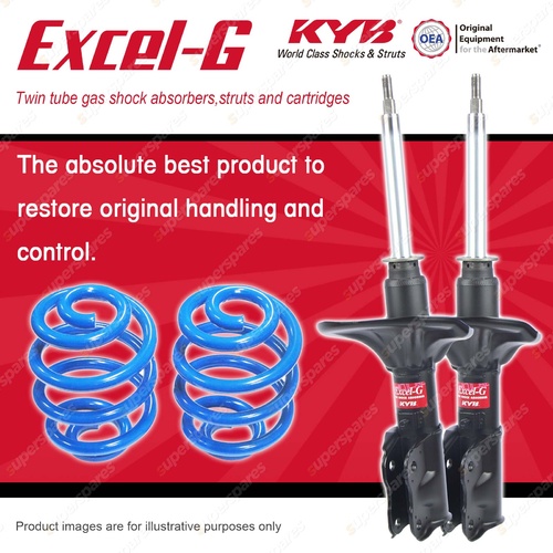 Front KYB EXCEL-G Shocks Sport Low Coil Springs for MITSUBISHI Lancer CA CB