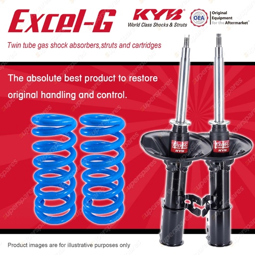 Front KYB EXCEL-G Shock Absorbers Coil Springs for FORD Telstar AT MAZDA 626 GD