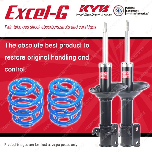 Front KYB EXCEL-G Shock Absorbers Sport Low Coil for SUBARU Forester SG9