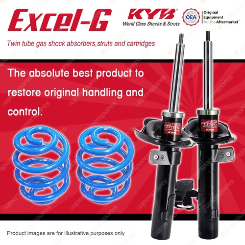 Front KYB EXCEL-G Shock Absorbers + Sport Low Coil Springs for FORD Focus LS LT