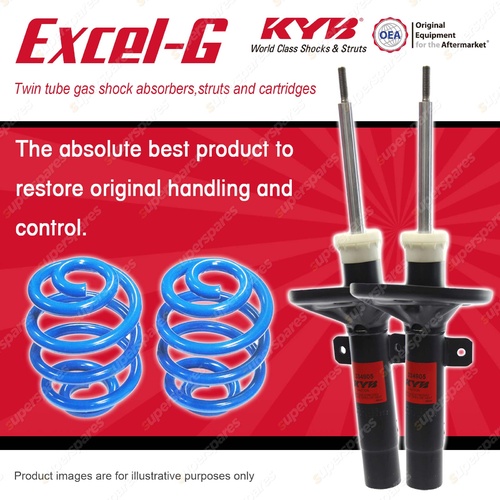 Front KYB EXCEL-G Shock Absorbers + Sport Low Coil Springs for FORD Mondeo HA HB