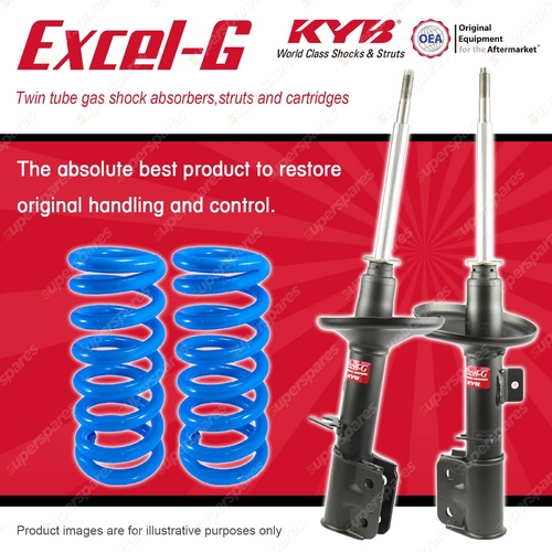 Front KYB EXCEL-G Shock Absorbers + STD Coil for HOLDEN Commodore VZ