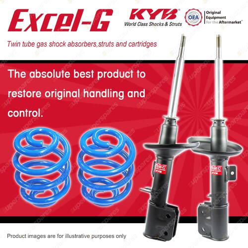 Front KYB EXCEL-G Shocks Sport Low Coil Springs for HOLDEN Commodore VZ