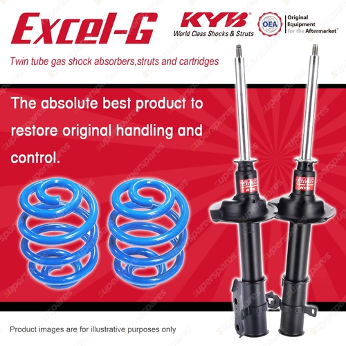 Front KYB EXCEL-G Shock Absorbers + Sport Low Coil Springs for MAZDA CX-7 ER