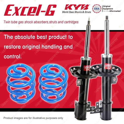 Front KYB EXCEL-G Shock Absorbers + Sport Low Coil Springs for HOLDEN Astra AH