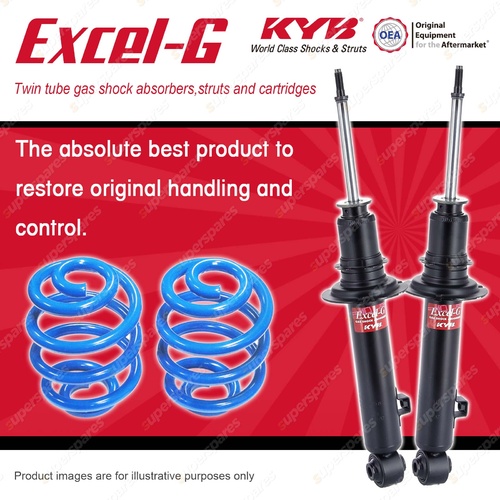 Front KYB EXCEL-G Shock Absorbers + Sport Low Coil Springs for MAZDA MX-5 NA